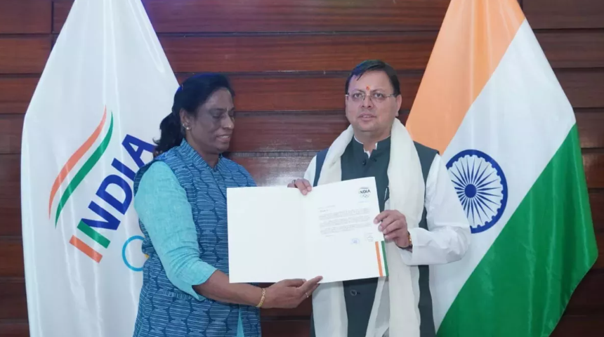 CM Dhami PT Usha